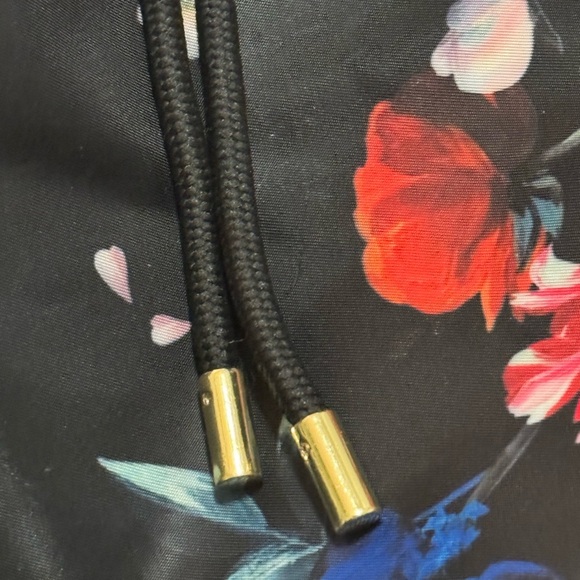 Ted Baker Black Floral Backpack main image 7